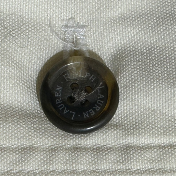 Ralph Lauren Cream Blazer Jacket Cotton Womens Classic Lightweight - Picture 11 of 12